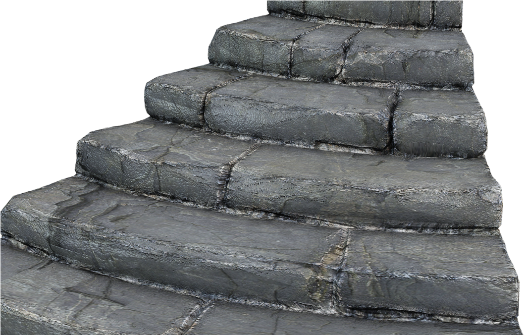 You Need Both Supernatural Favor And Individual Effort - Stairs Stone Art (1080x675), Png Download