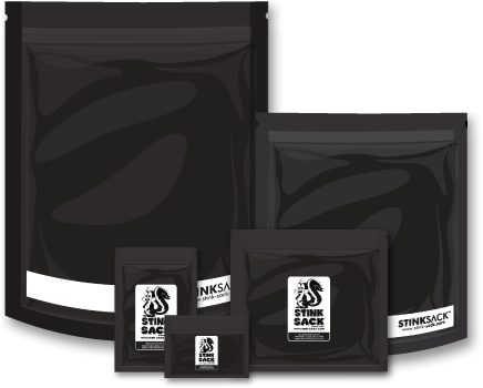 Black - Stink Sacks (450x450), Png Download