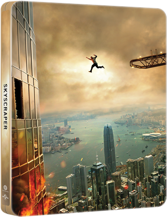 Johnson Has Found His Way As One Of The Biggest Action-heroes - Skyscraper Steelbook (500x538), Png Download