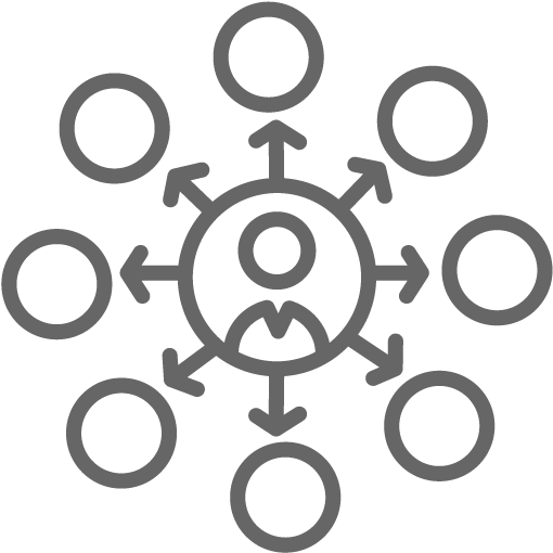 Icons-network - Portable Network Graphics (800x800), Png Download