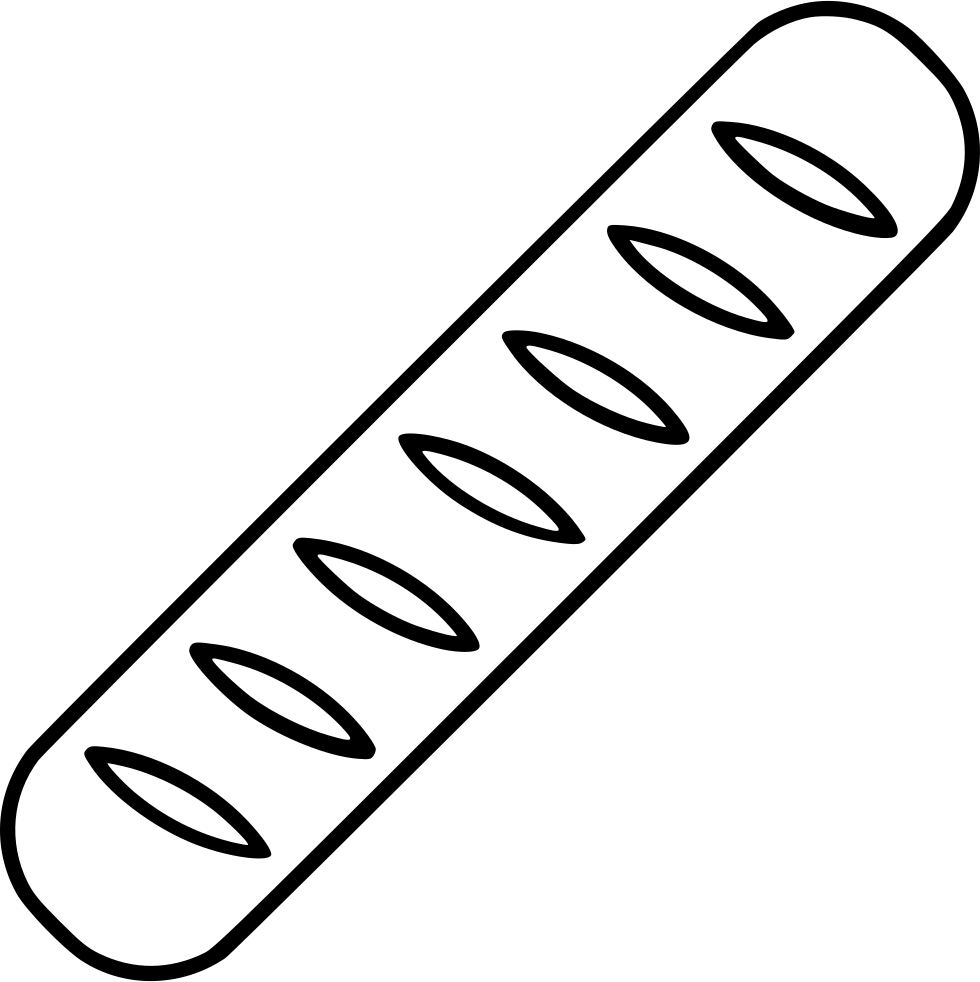 Png File Svg - Baguette (980x982), Png Download