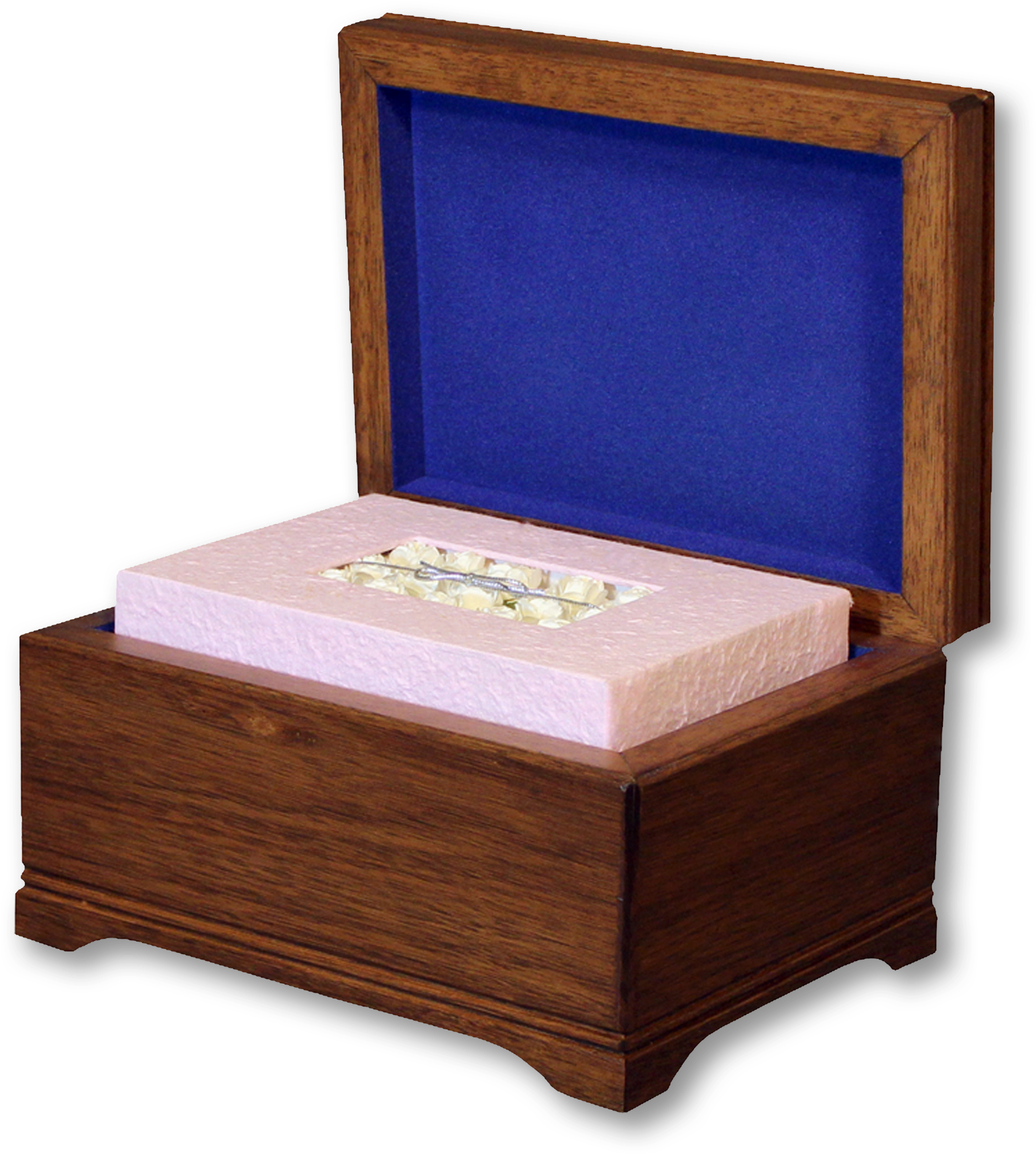 Chest With Floral Bouquet Insert - Flower Bouquet (2000x2000), Png Download