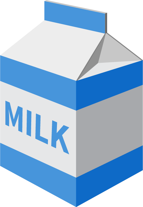 Milk Carton - Milk Carton Transparent - Free Transparent PNG Download ...