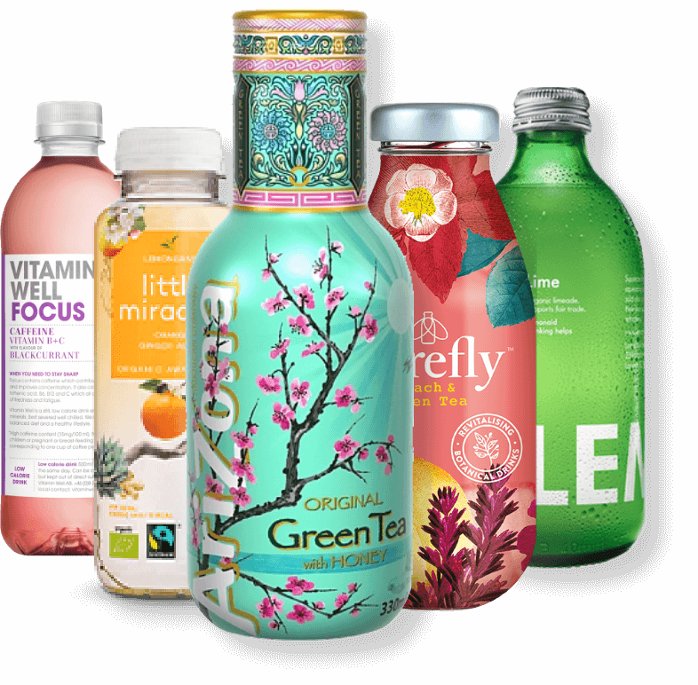 Discover Our Drinks - Arizona Green Tea With Honey Ice Tea 500ml (786x772), Png Download