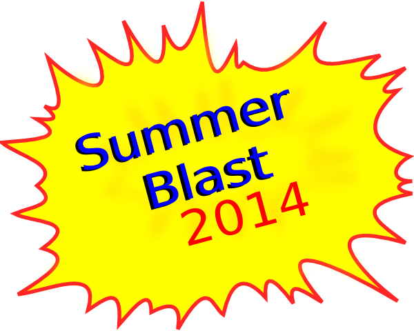 Summer Blast 2014 Clip Art - Burst Clip Art (600x480), Png Download