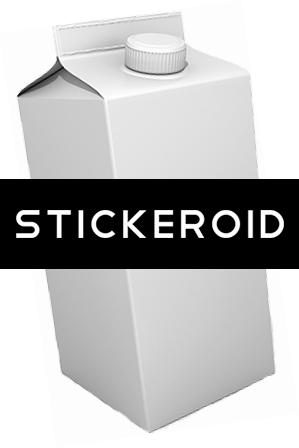 Milk Carton - Water Bottle (299x448), Png Download