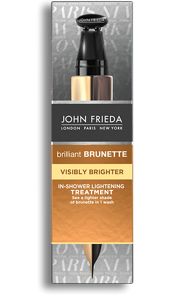 Front - John Frieda Brilliant Brunette Visibly Brighter Spray (185x300), Png Download