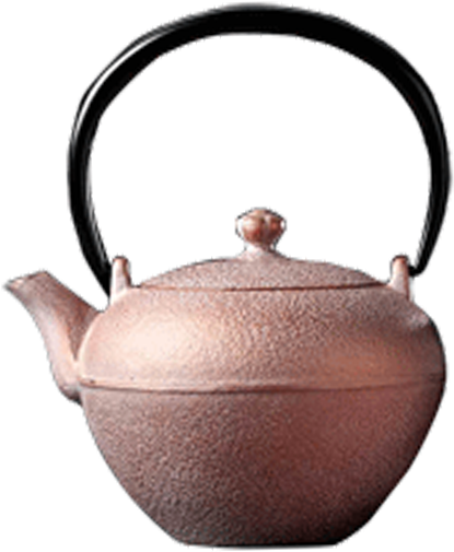 Tsubomi Teapot Copper White Cast Iron - Via Del Tè Teiere (600x600), Png Download