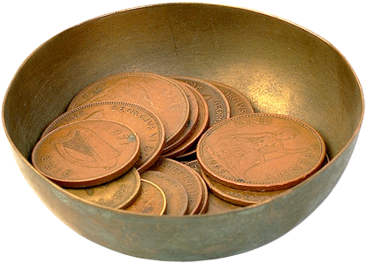 Coins Png Image - Gold (500x372), Png Download