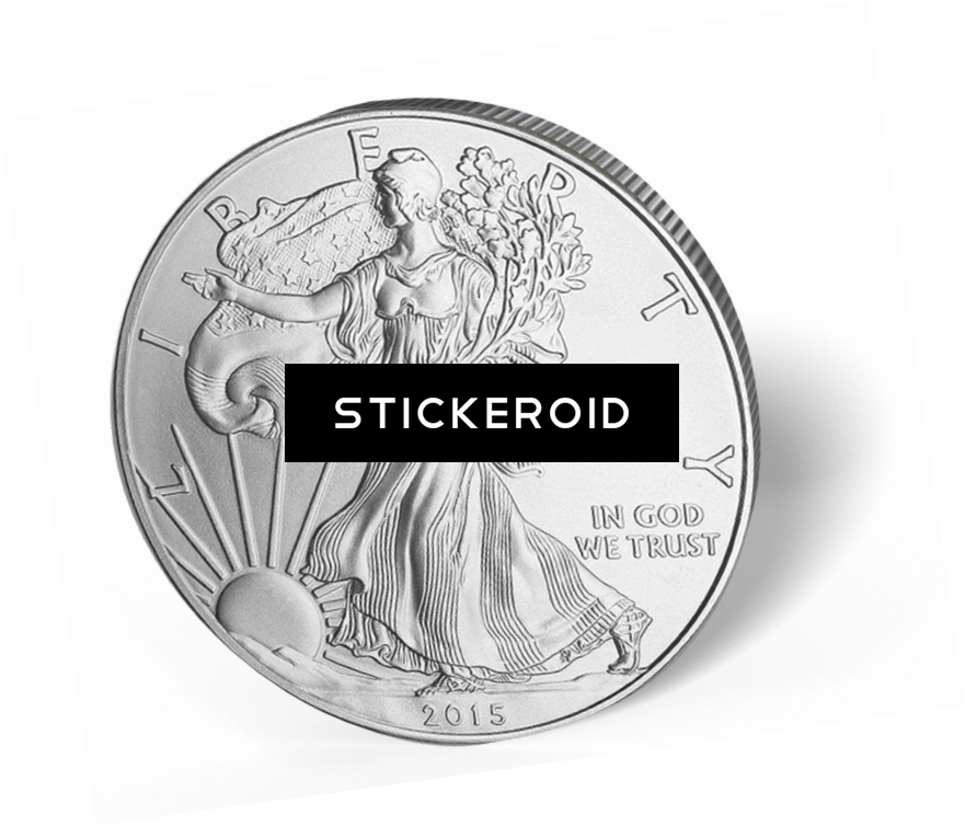 Silver Coins - Quarter (881x755), Png Download