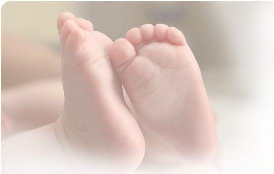 Get Smooth, Tochable Feet Again Like When You Were - Baby Foot Png File (549x400), Png Download