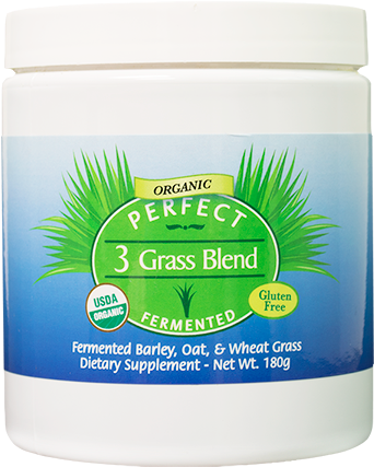 Perfect 3 Grass Blend - Perfect 3 Grass Blend Organic Barley (500x500), Png Download