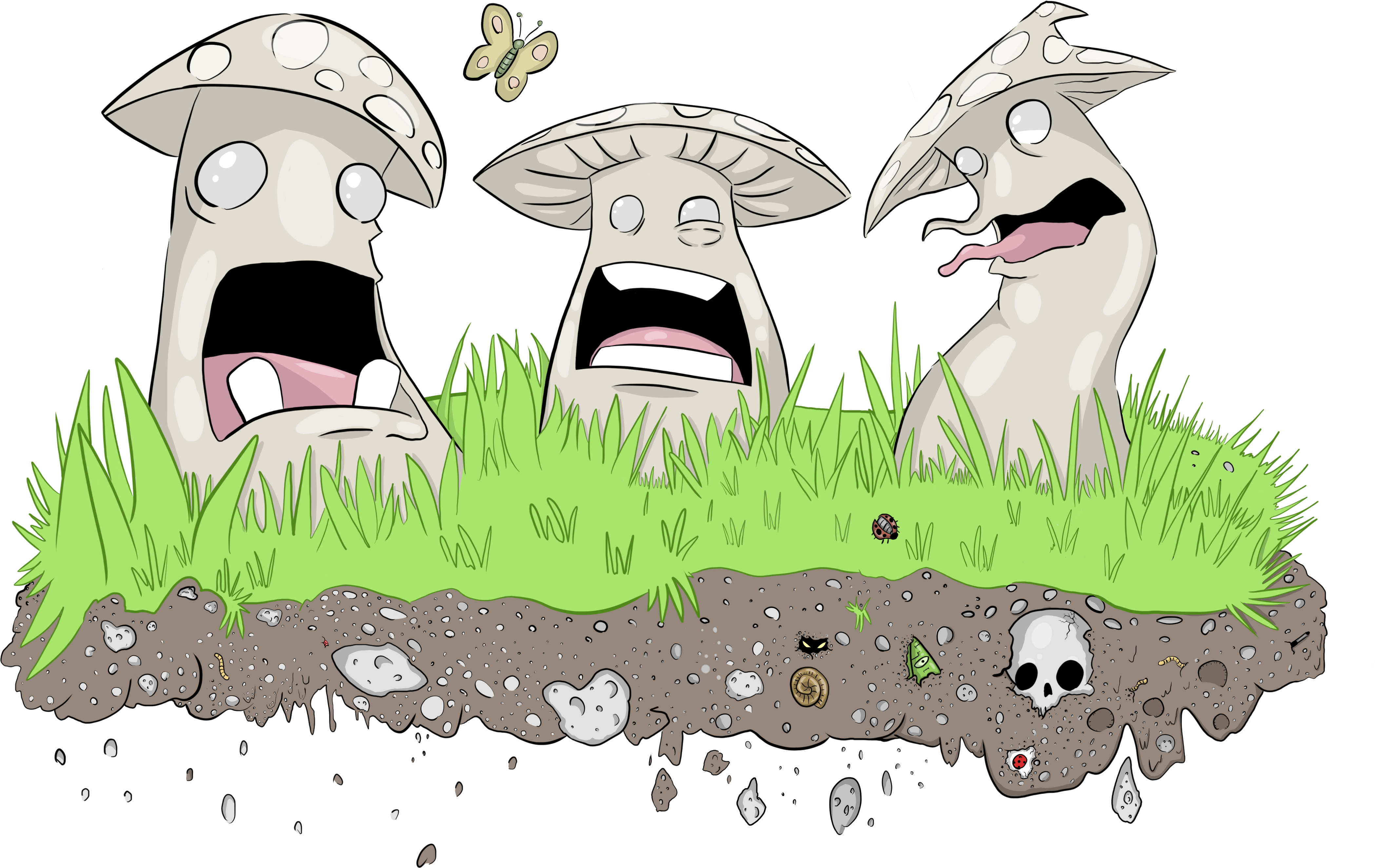 Log In To Report Abuse - Cartoon (4512x2931), Png Download