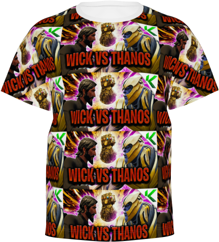 Thanos John Wick T Shirt Boys - John Wick (590x590), Png Download