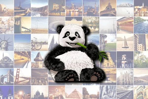 Collage Of Places In The World (600x400), Png Download