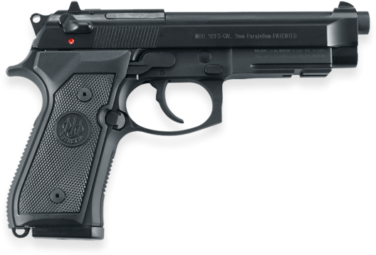 92 M9a1 Pistol, Black - Tokyo Marui Us M9 (1005x482), Png Download