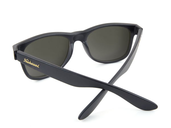 Fort Knocks Sunglasses With Matte Black Frames And - Knockaround, Okulary Przeciwsłoneczne Fort Knocks, (800x450), Png Download