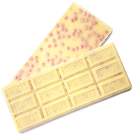 Hershey' S Cherry Cheesecake Candy Bar - White Chocolate (500x500), Png Download