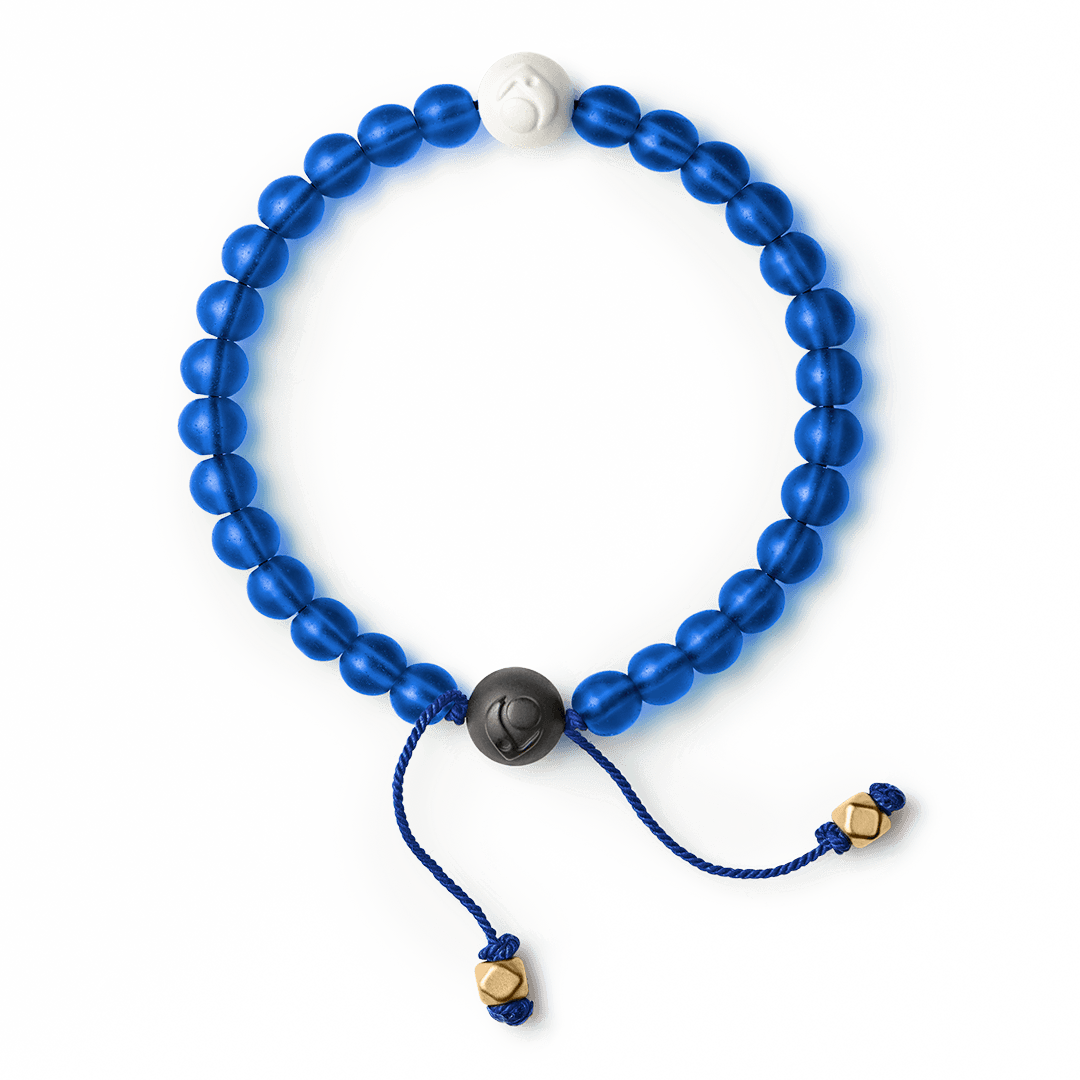 Glass Bead Bracelet - Lokai Mental Health Bracelet (1080x1080), Png Download