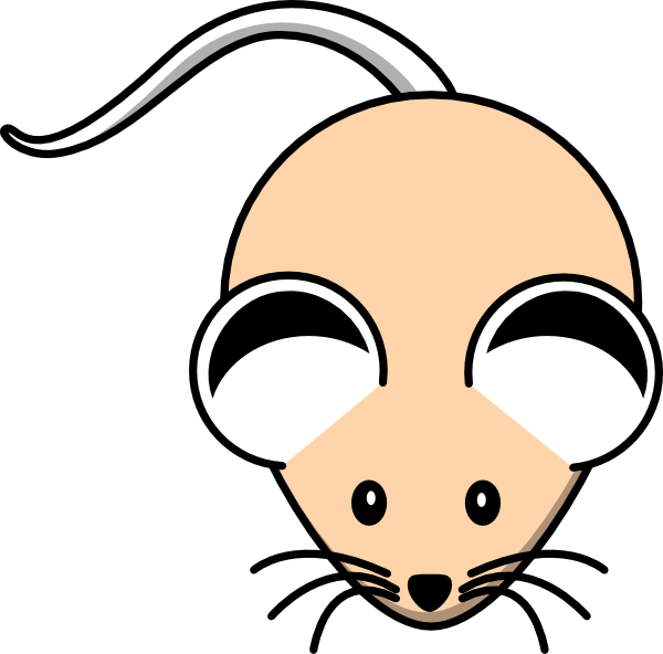 How To Set Use Cream Mouse Black Ears Svg Vector (600x592), Png Download
