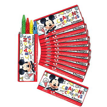 Mickey Mouse On The Go Mini Boxes Of Crayons - Mickey Mouse (353x480), Png Download