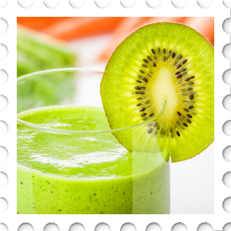 Cucumber Kiwi Smoothie - Fruit (468x468), Png Download