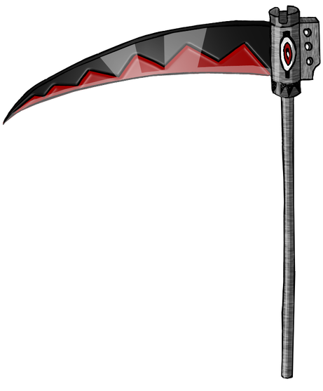 Maka's Scythe By Draco3013 - Scythe (791x1010), Png Download