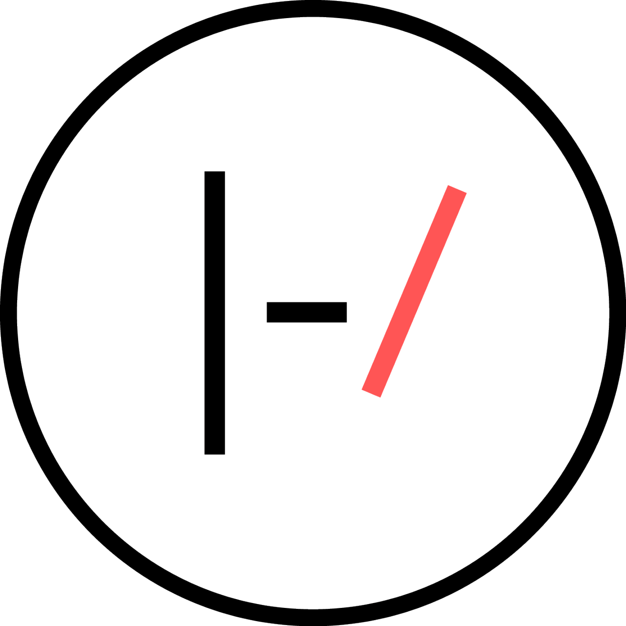 Twenty One Pilots Symbol - Circle (1280x1280), Png Download