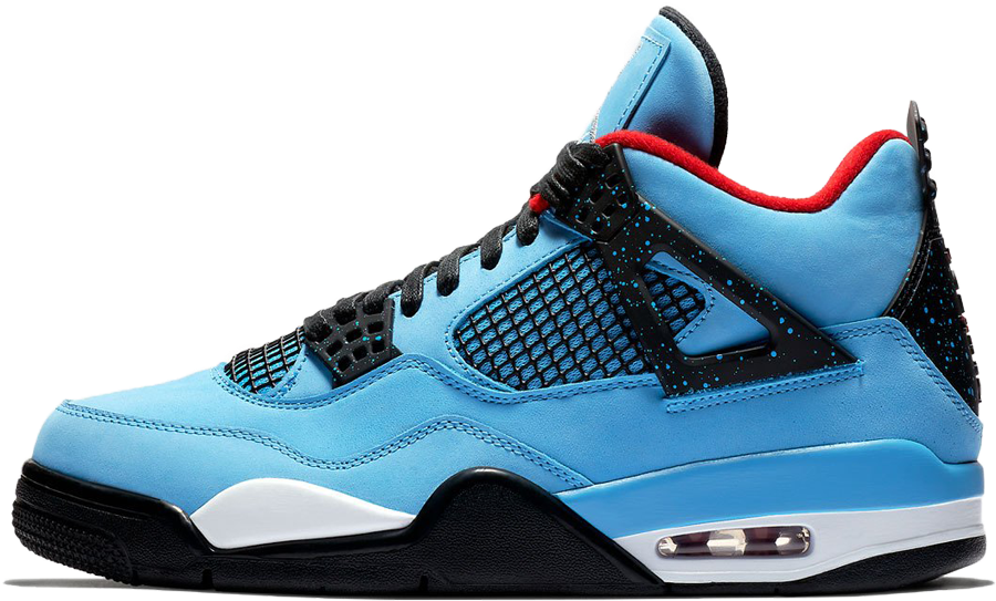 Air Jordan Iv "travis Scott" - 2018 Jordan Release Date (1000x600), Png Download