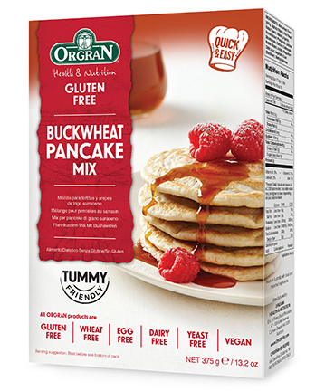 Orgran Buckwheat Pancake Mix 375g - Buckwheat Pancake Mix (500x500), Png Download
