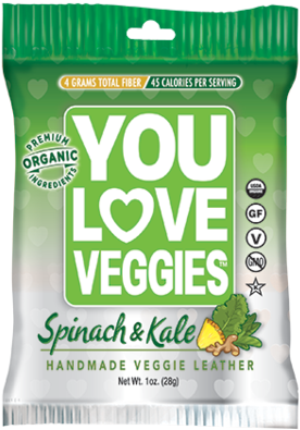 Spinach & Kale - You Love Fruit Carrot & Chia Seed Handmade Fruit (423x480), Png Download