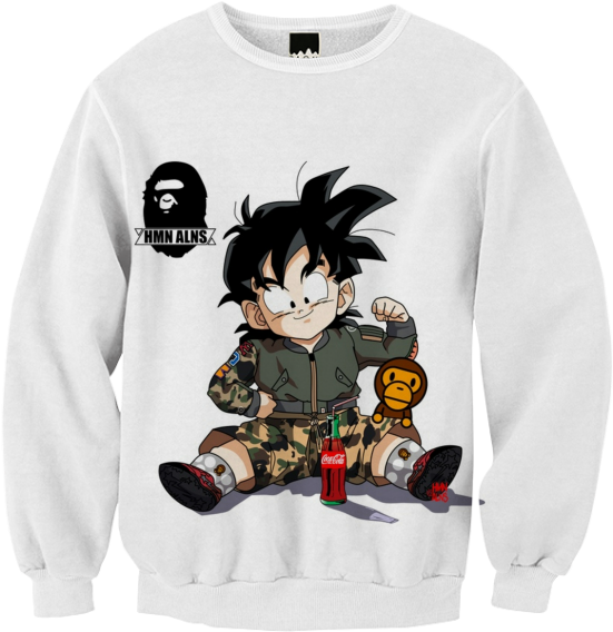 Gohan Bape $85 - Gohan Bape (558x588), Png Download