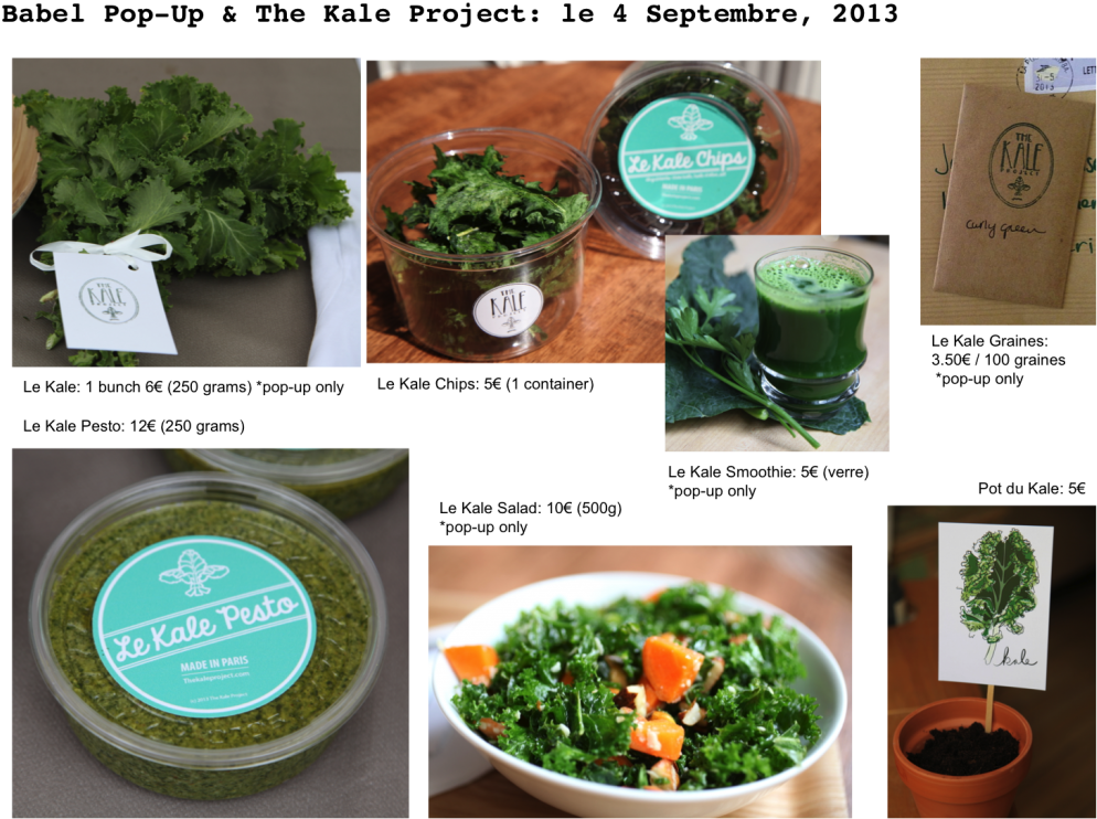 Babel Pop Up Prices The Kale Project - Paris (1024x753), Png Download