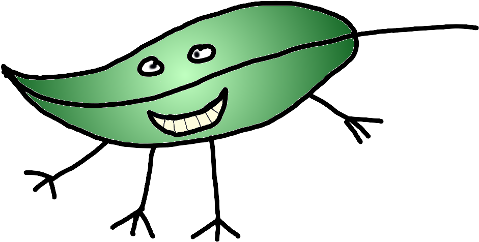Leafy-larry - Cartoon (1004x663), Png Download