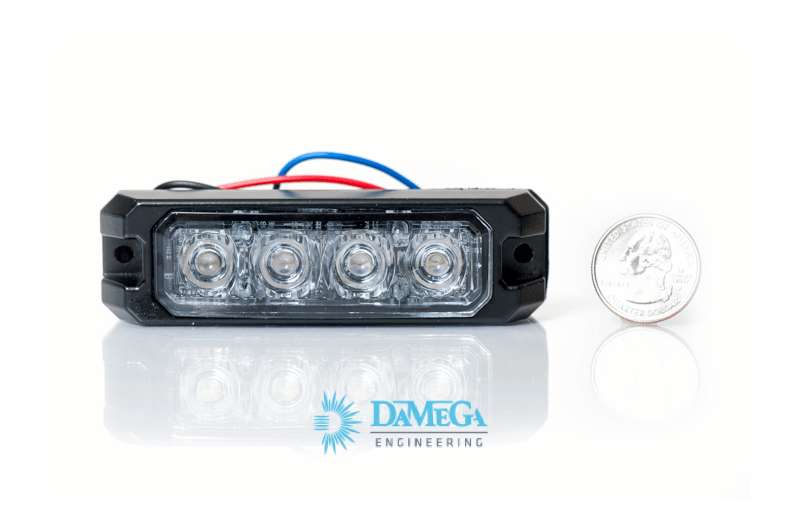 Damega Element 4 Grille Light - Light-emitting Diode (800x532), Png Download