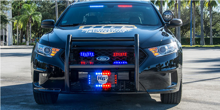 Hg2tagrb1 - Police Car (1050x350), Png Download