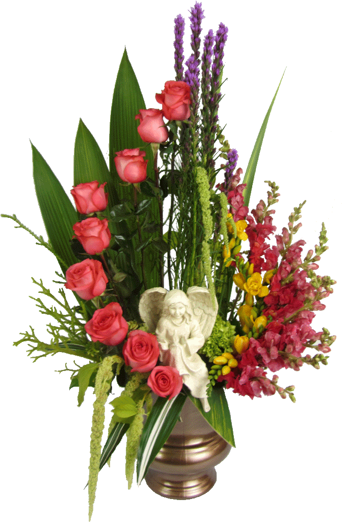 Stairway To Heaven Arrangement - Funeral Plant Flower Arrangements (1024x1024), Png Download