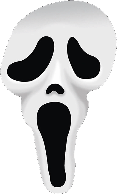 Крик Png - Scream Mask No Background (1024x768), Png Download