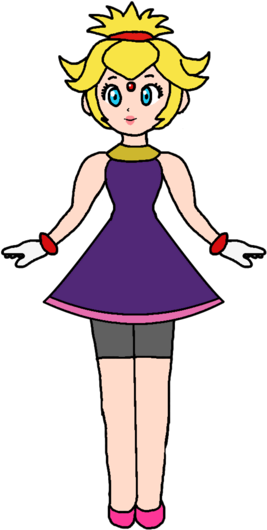 Blaze By Katlime - Princess Peach Katlime (539x1071), Png Download