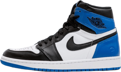 The Nike X Fragment Air Jordan 1 Is Scheduled To Release - Air Jordan 1 Purple Toe (640x387), Png Download