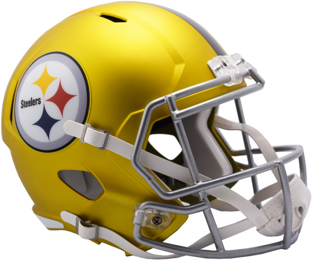 Riddell Pittsburgh Steelers Blaze Revolution Speed (655x560), Png Download
