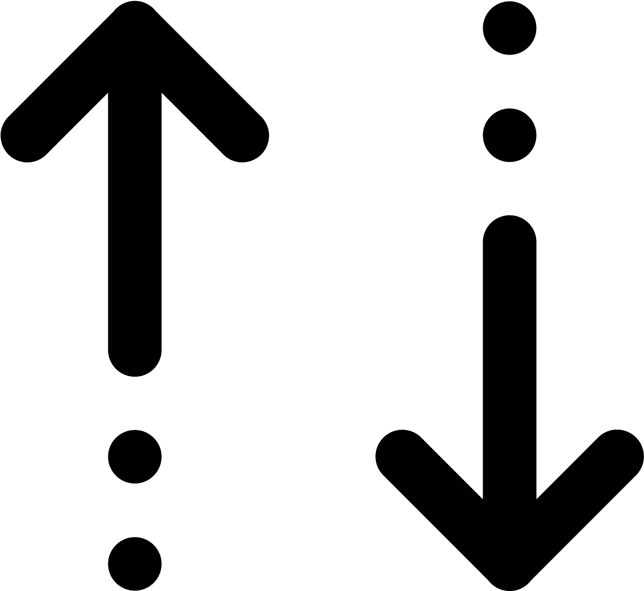 The Icon Has Two Vertical Arrows Facing In Opposite - Twitter Retweet Icon 2018 (1600x1600), Png Download