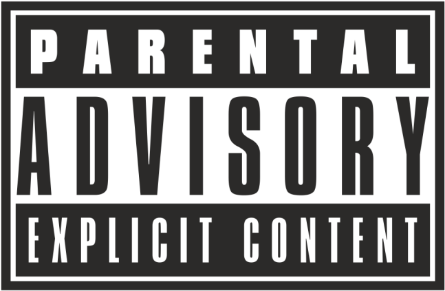 Parental Advisory - Parental Advisory Red Png (716x716), Png Download