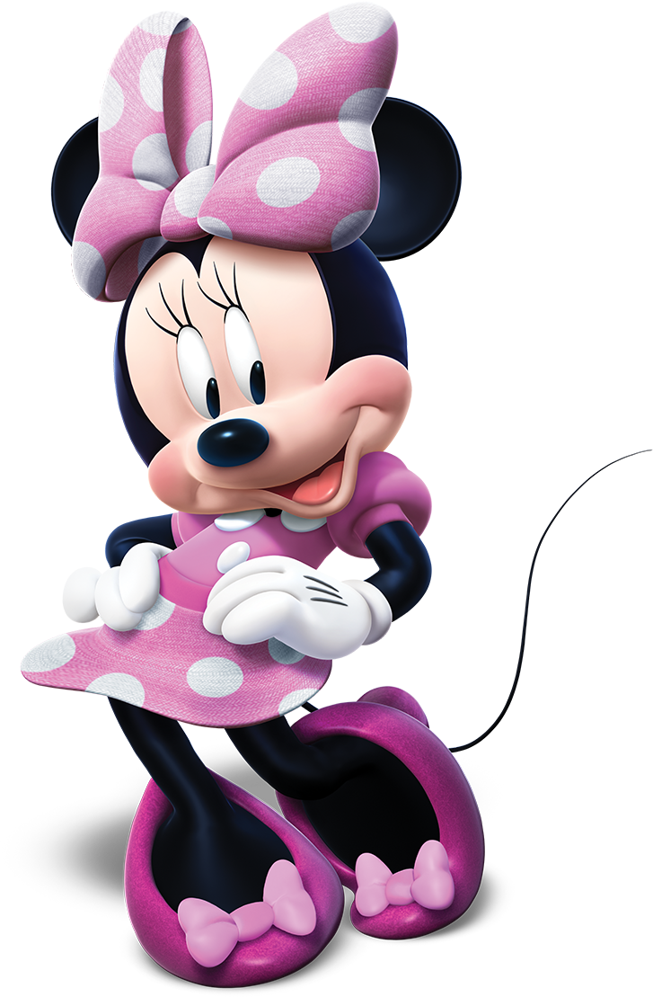 Happy 4th Birthday Card Minnie Mouse (727x1109), Png Download