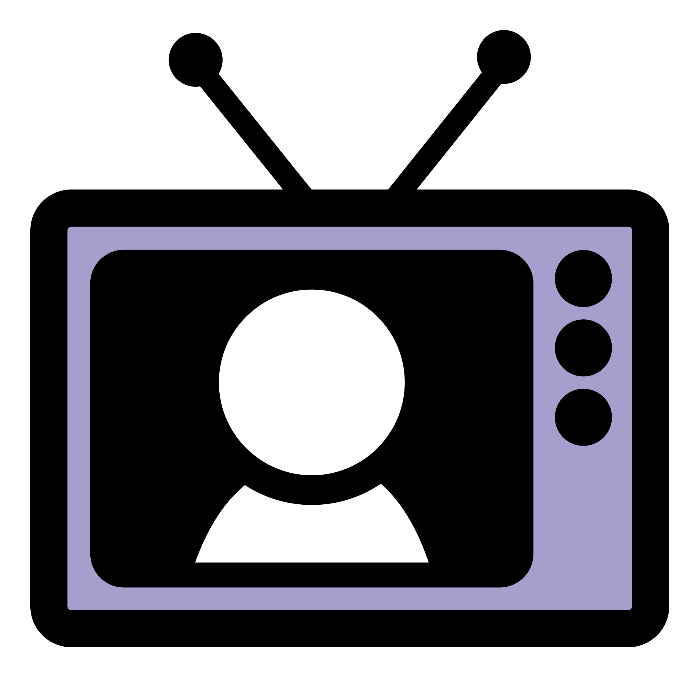 This Free Icons Png Design Of Primary Tv - Television (2400x2400), Png Download