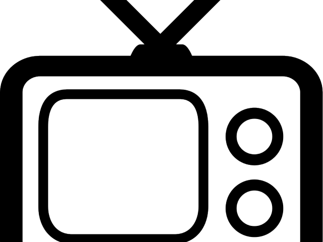 Tv Clipart Tv Icon - Email (640x480), Png Download