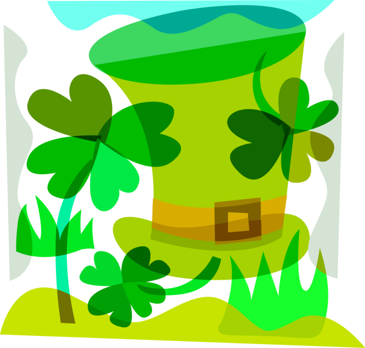 Vector Illustration Of St Patrick's Day Irish Leprechaun - Cartoon (734x700), Png Download
