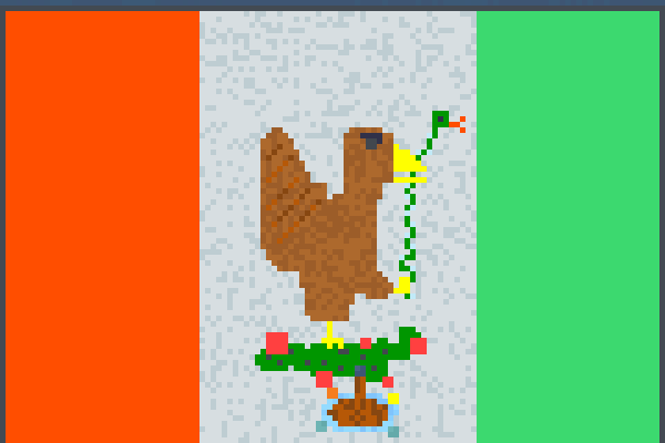Mexico Flag Pixel Art - Mexican Flag Pixel Art (600x400), Png Download