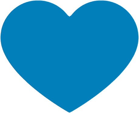 Like Button Dark - Heart Clip Art Teal (458x373), Png Download