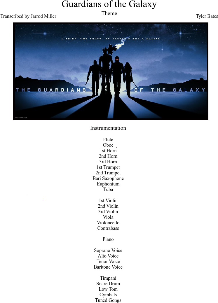 Print - Guardians Of The Galaxy Flute Music (827x1169), Png Download